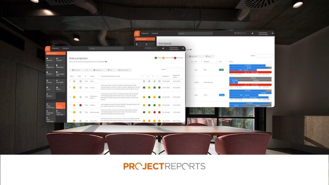 ProjectReports dashboard